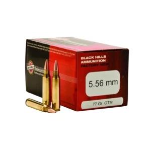 Black Hills 77gr OTM 5.56 (500rd Case)