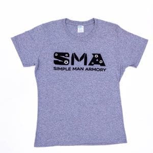 SMA Black Logo T-Shirt (LADIES)